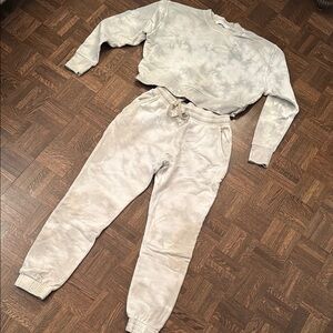 Jonathan Simkhai size S Tie-Dye Sweatshirt and Joggers Set